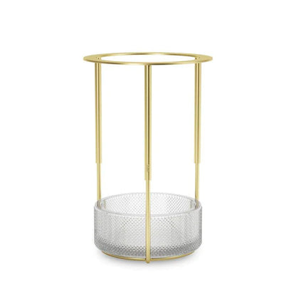 Umbra Tesora Adjustable Glass Vase – Brass
