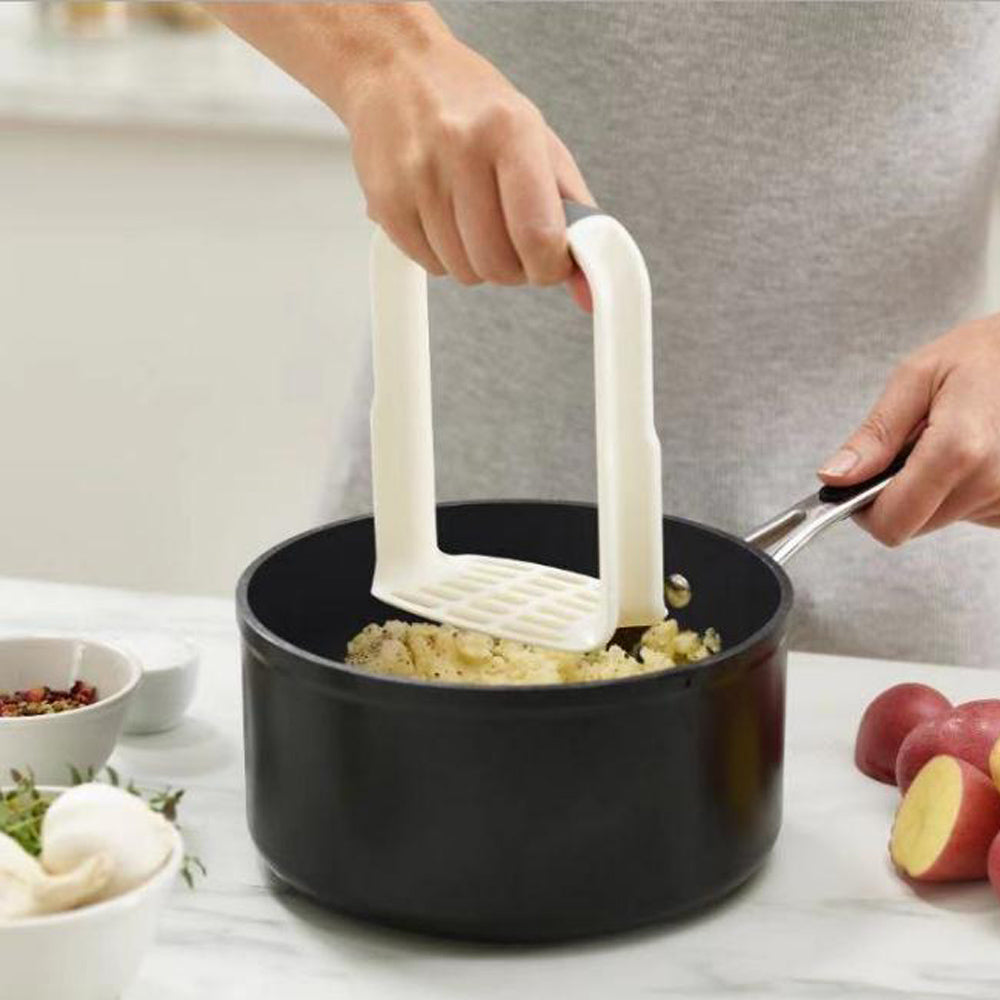 Plastic Potato Masher Ergonomic with Non-Slip Grip