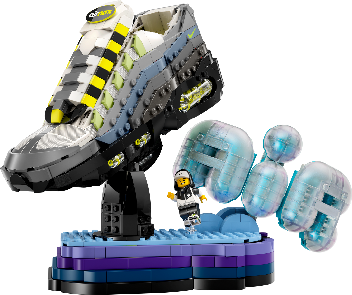 LEGO Nike Air Max 95 x LEGO® Set - Iconic Sneaker Display Model