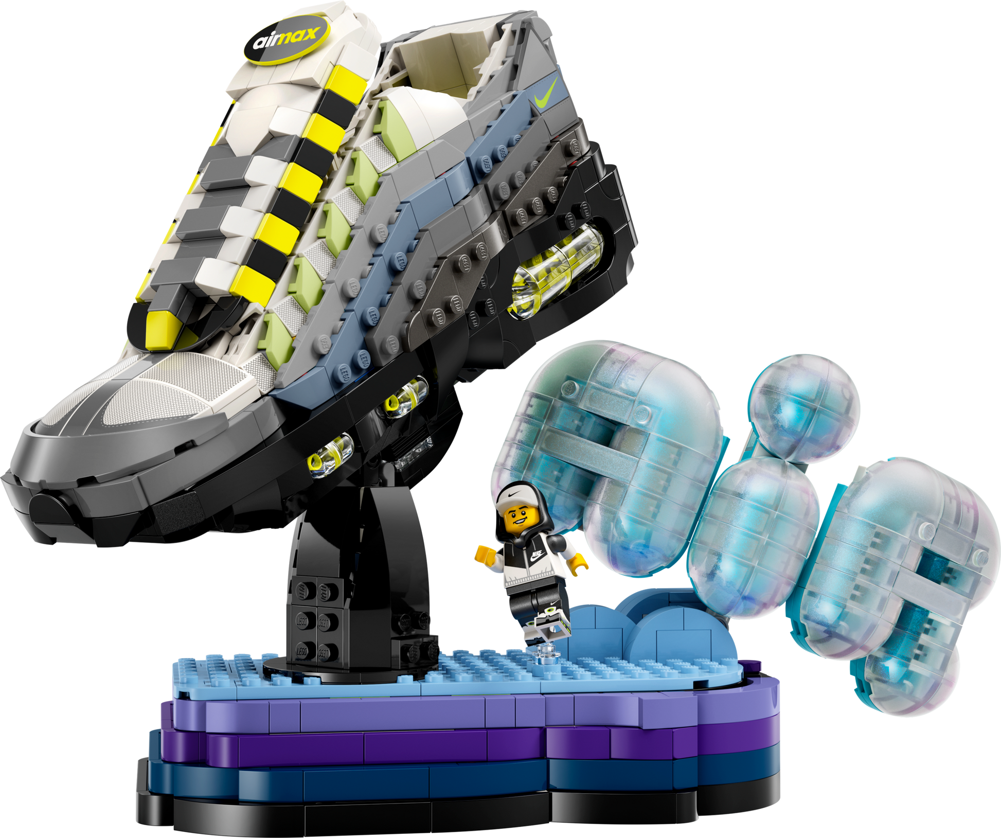 LEGO Nike Air Max 95 x LEGO® Set - Iconic Sneaker Display Model