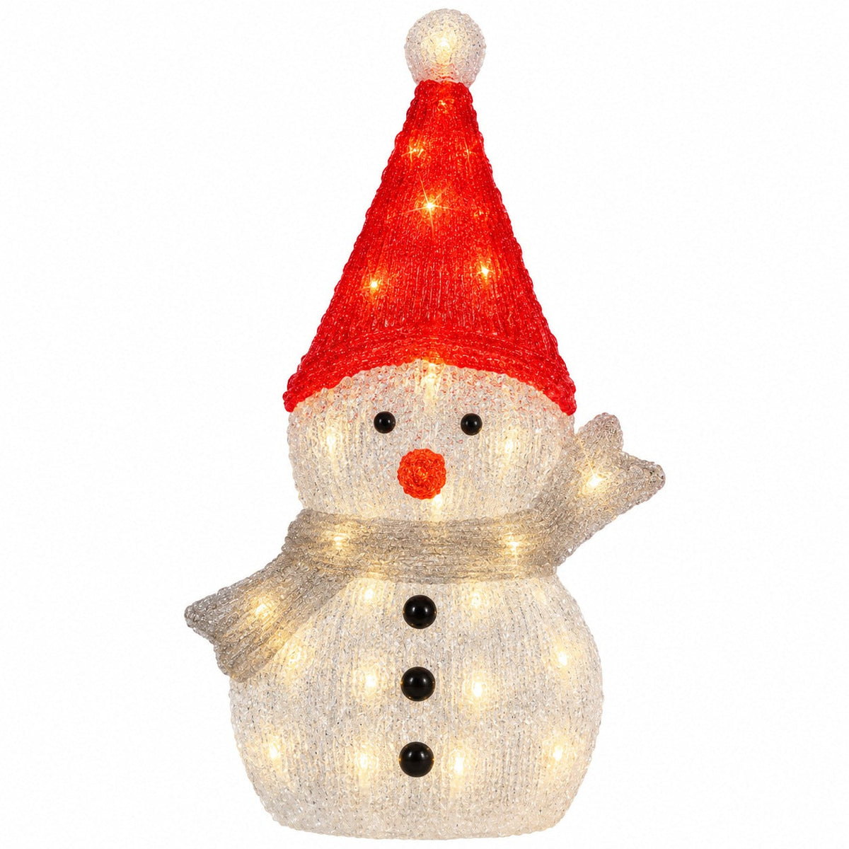 Migros Noël Outdoor LED Snowman Decoration – 51 cm