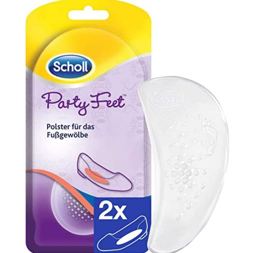 Party Feet arch padding with Gel Active technology by Scholl