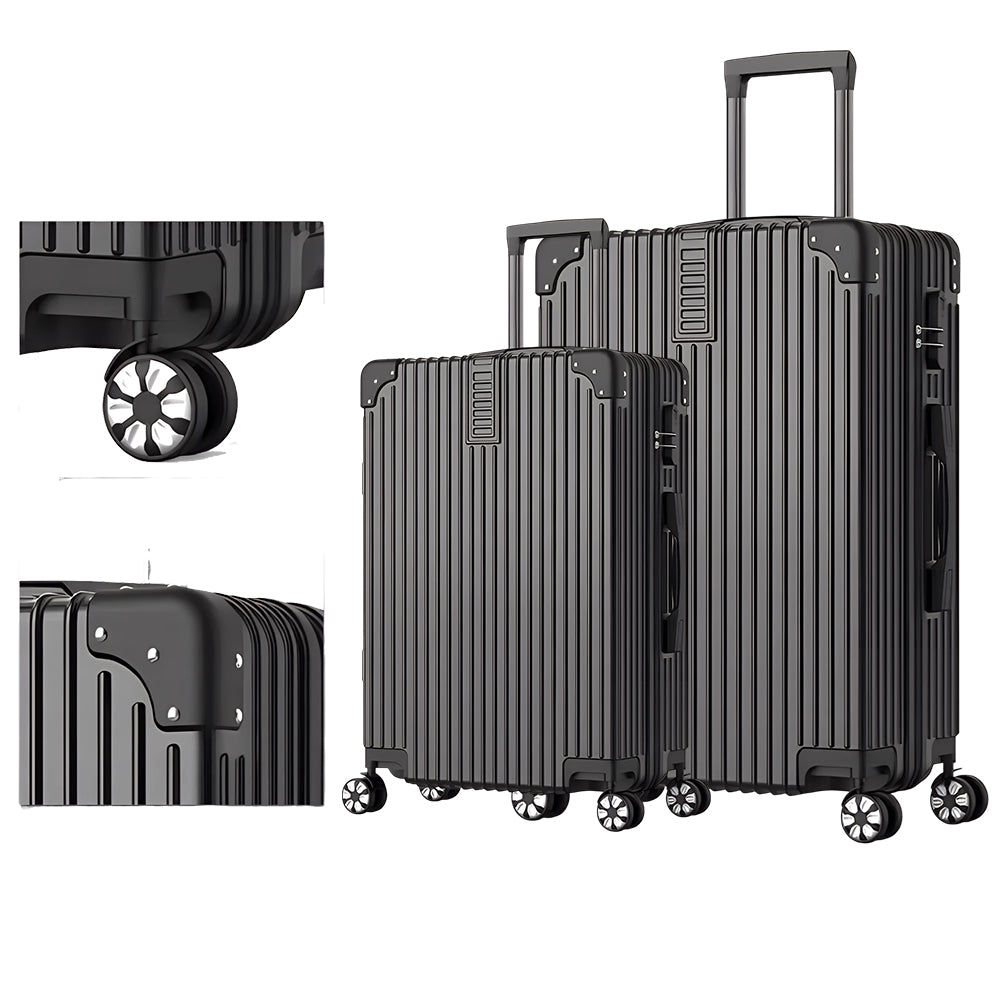 AtoZ Traveler, Luggage Set of 2 #908 Ultra Lightweight, Shockproof