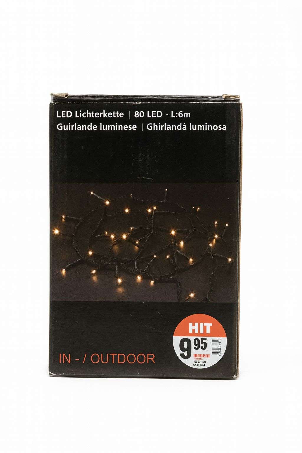 Holiday Elegance- Christmas LED String Lights – 80 LEDs, 6 m, Indoor/Outdoor