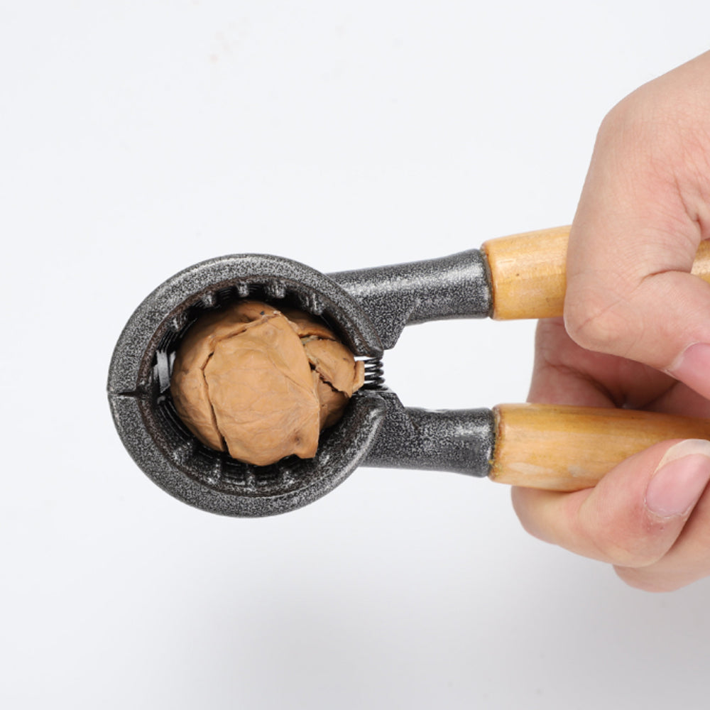 Walnut Cracker Zinc Die-Cast Champagne