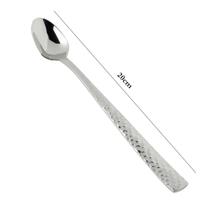 Danny Home 6-Pieces Stainless Steel Long Handle Spoons Silverware Flatware