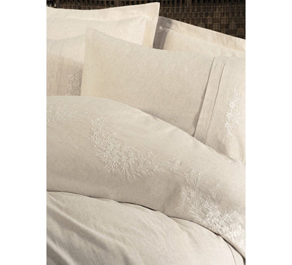 Cotton Linen Double Duvet Cover Set Forbes