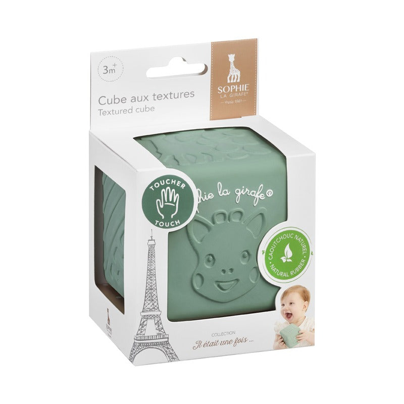 Textured Cube Sophie La Girafe - Touch