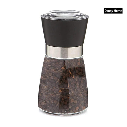 Danny Home Pepper Mill Seasoning Bottle 13-cm Black