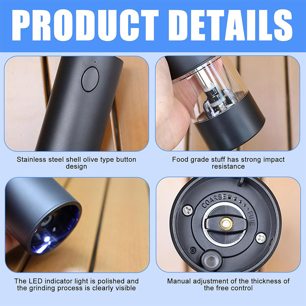 KLT Electric Salt & Pepper Grinder 32A-H52