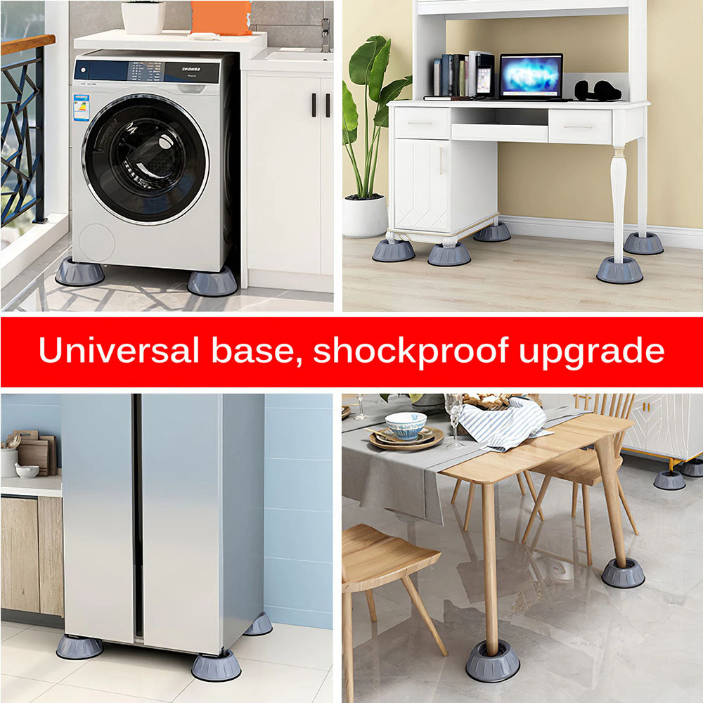 4-Pieces Washer anti vibration anti walking pads Sets
