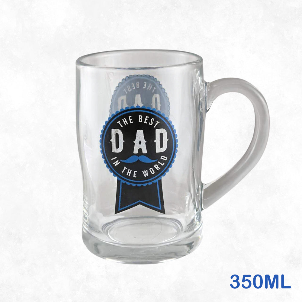 The Best DaD Beer Glass Mug 350ml