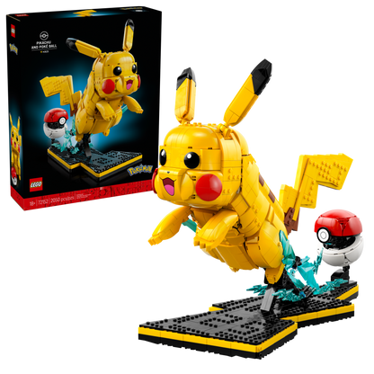 Pikachu and Poké Ball