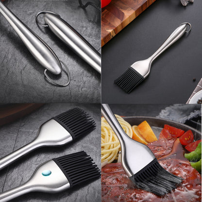 Stainless Steel Barbecue silicone brush