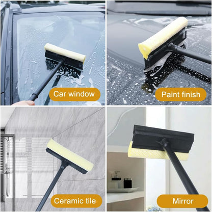 Danny Home Sponge Scrubber Rubber Blade Window Wiper 20x50cm