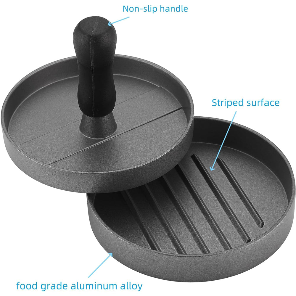 Aluminum Non-Stick Hamburger Press