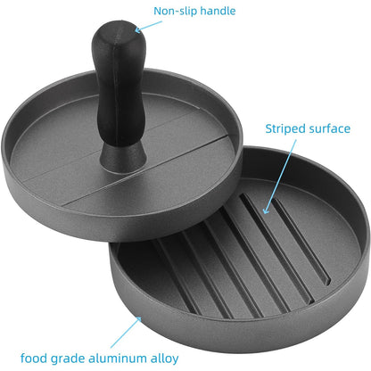 Aluminum Non-Stick Hamburger Press