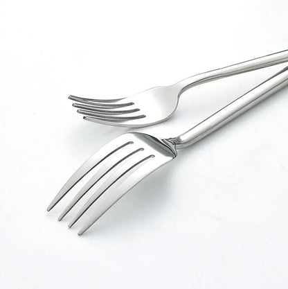 Danny Home 6-Pieces Stainless Steel Forks Silverware Flatware