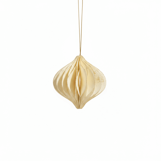 Holiday Elegance-Christmas Tree Ornaments Lozenge Shaped Set of 4