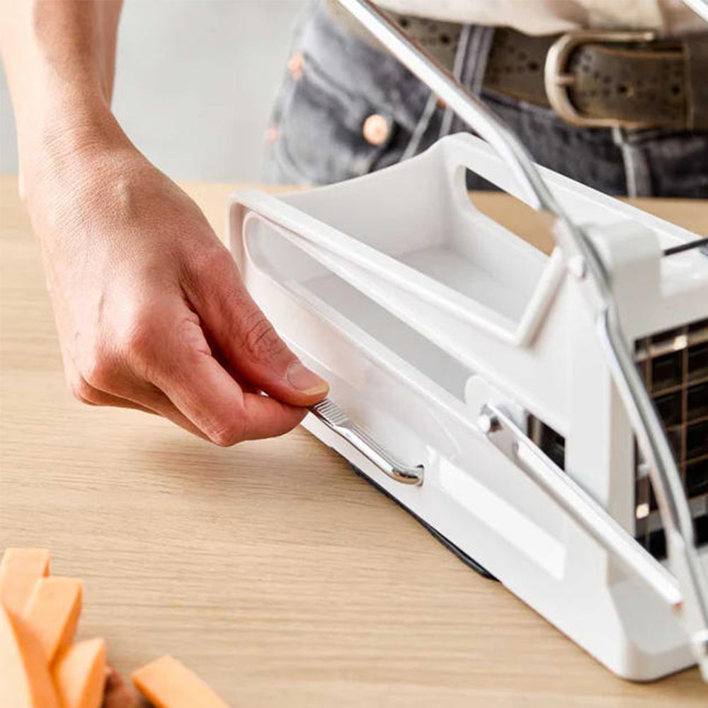 Danny Home Mechanical French Fries Maker Stainless Steel blades 24.4cm