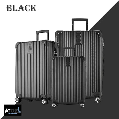 AtoZ Traveler, Luggage Set of 3 #908 Ultra Lightweight, Shockproof