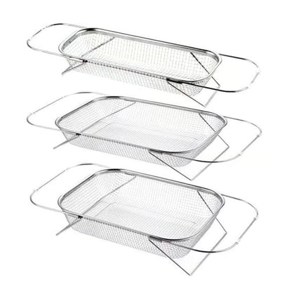 Stainless Steel Over The Sink Strainer Basket