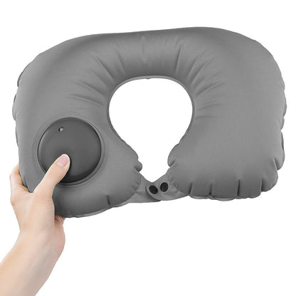 PMF U-Shaped Travel neck pillow, integrated air pump