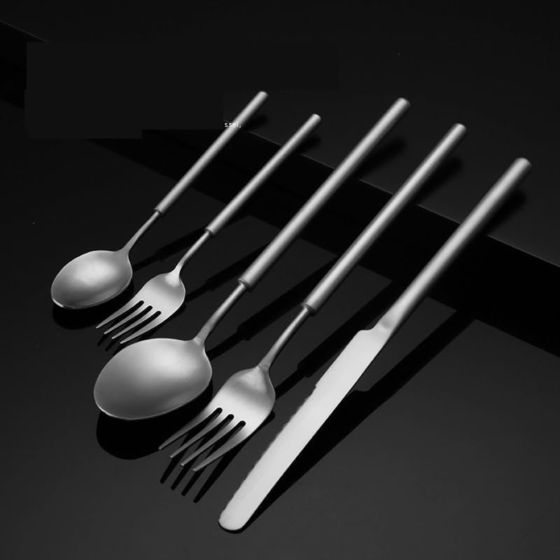 PROUD 5-Pieces Mat Stainless Steel 304 Silverware Tableware Cutlery Set ( 9002 )