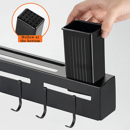 Wall Mount Kitchen Rack Hanger Organizer Hook