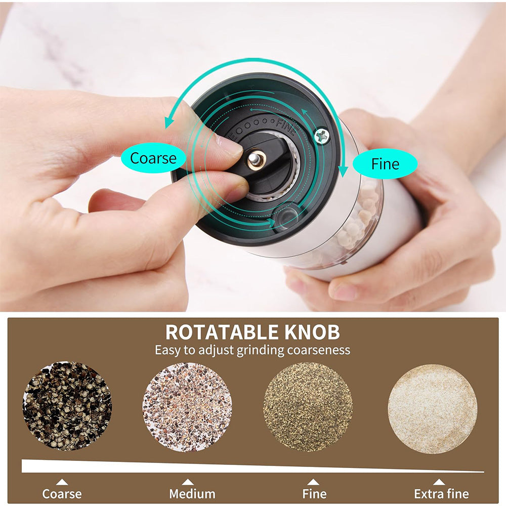 KLT Rechargeable Electric Salt & Pepper Grinder KYMQ-37A