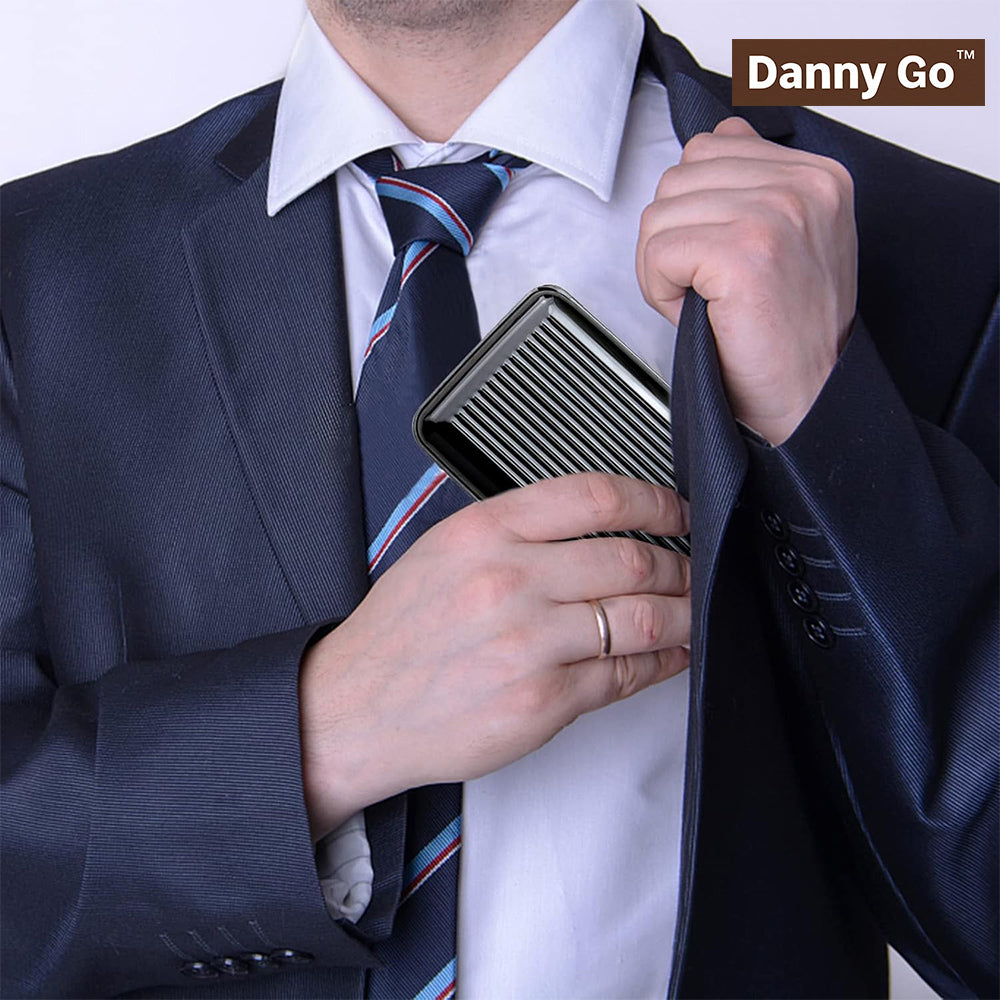 Danny Go Aluminium RFID Blocking Credit Card Holder DT048