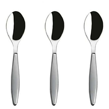 Guzzini Feeling Set of 3 Stainless Steel Teaspoons
