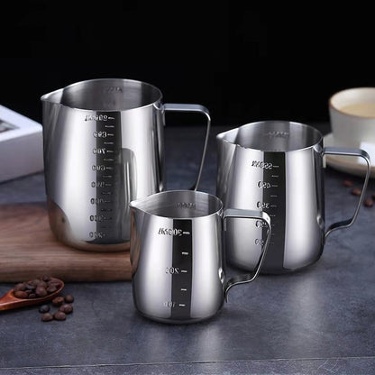 350-550ml Stainless Steel Milk Foam Pot