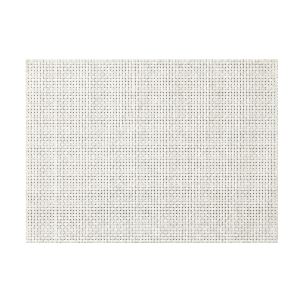 White Woven Placemat