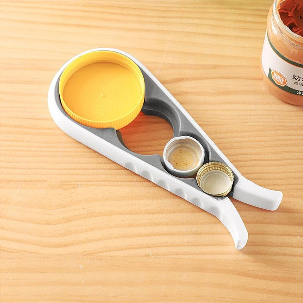 4 in 1 Handy Non Slip Can/Bottle Opener