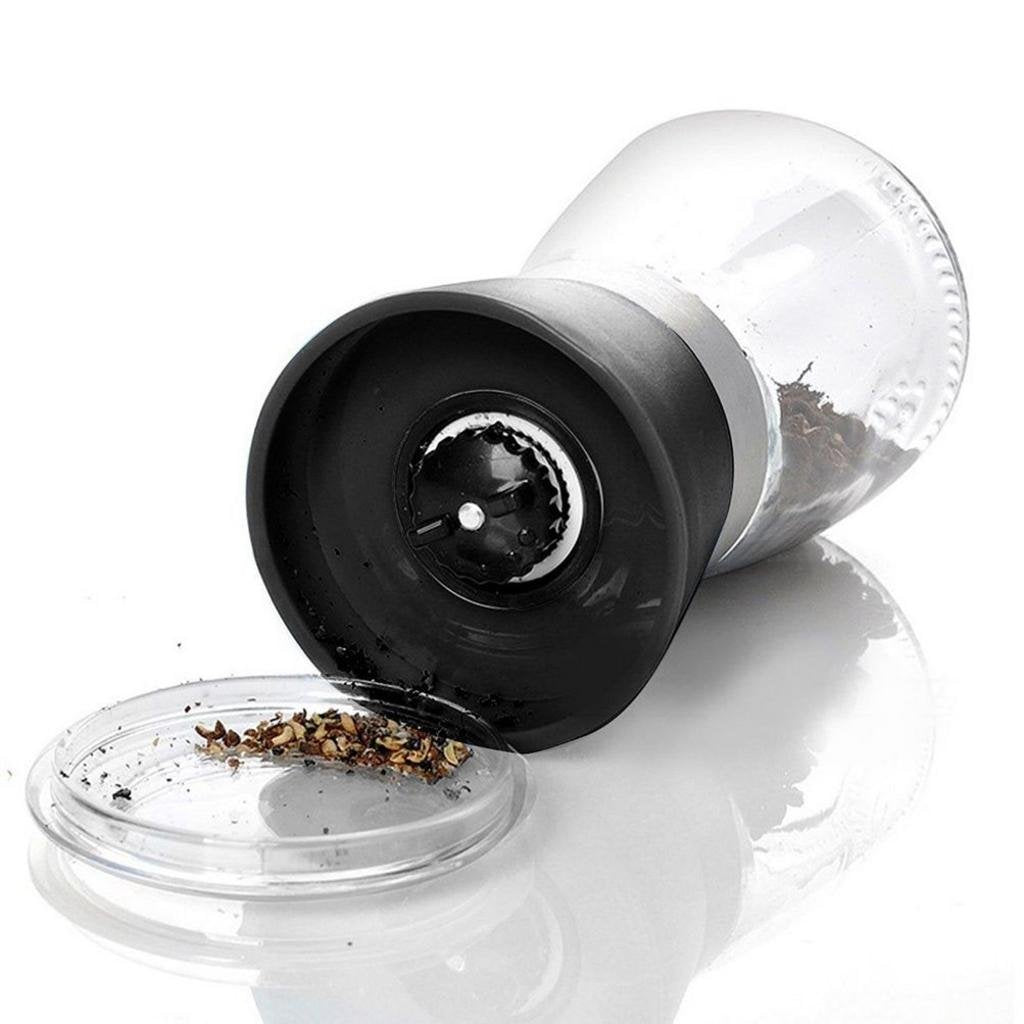 Danny Home Pepper Mill Seasoning Bottle 13-cm Black