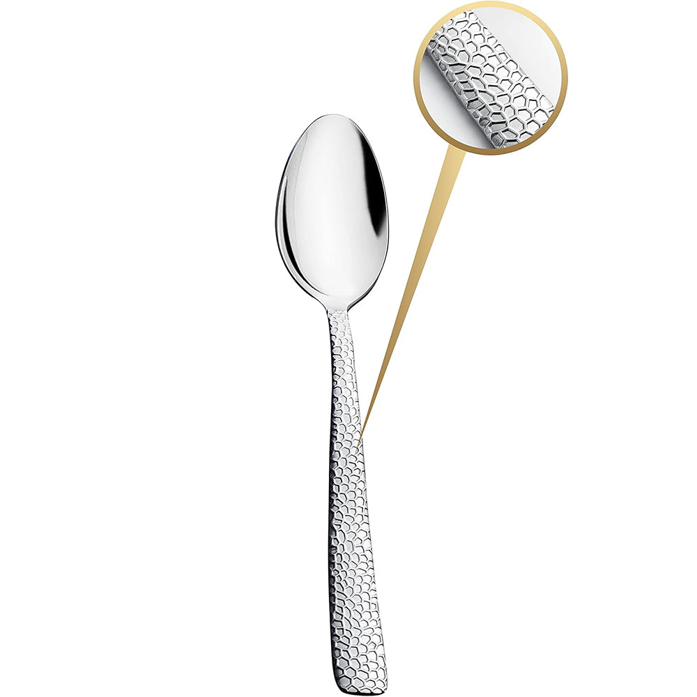 Danny Home 6-Pieces Dinner Stainless Steel Table Spoons Silverware Flatware