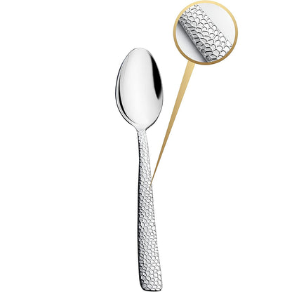 Danny Home 6-Pieces Dinner Stainless Steel Table Spoons Silverware Flatware
