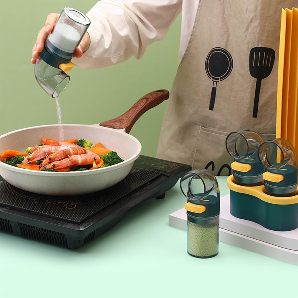 2-Pieces Measuring Pepper Shakers Set