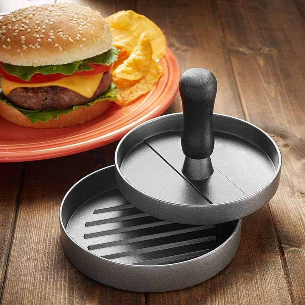 Aluminum Non-Stick Hamburger Press
