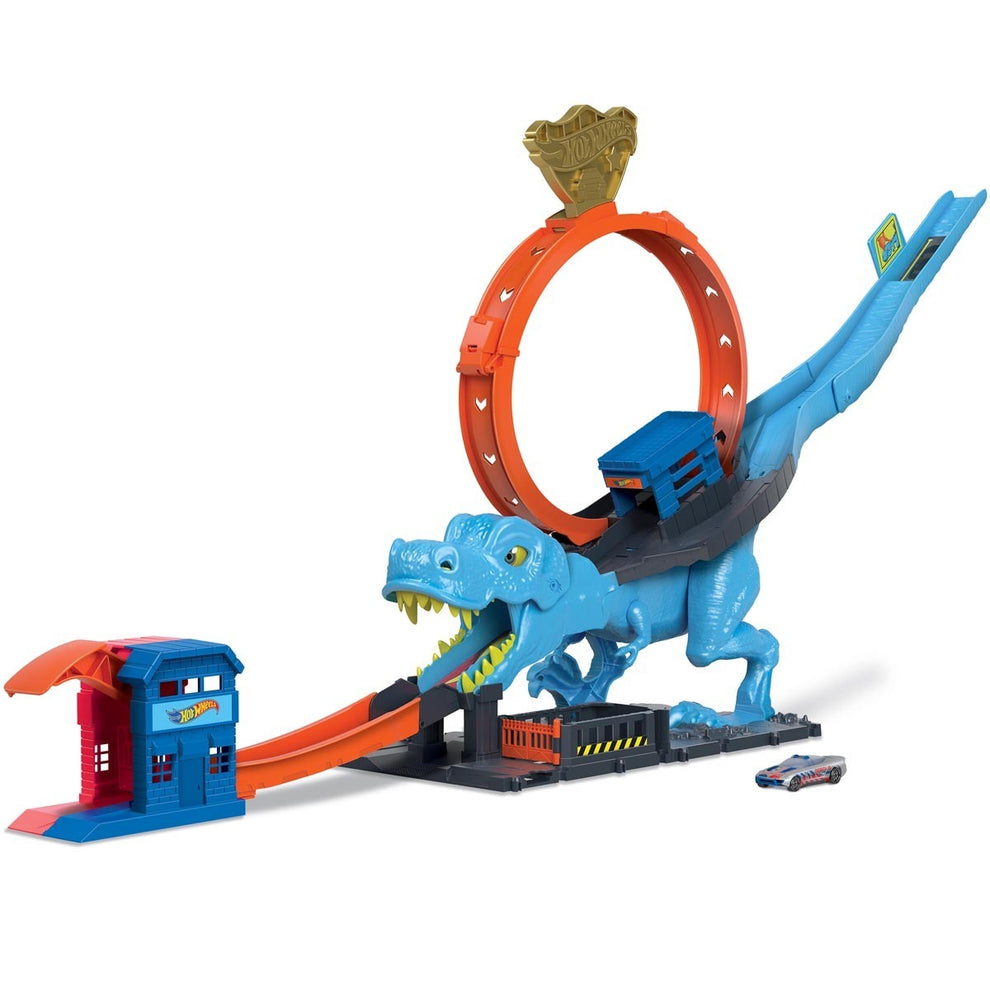 Hotwheels City T-Rex Chomp Down Playset