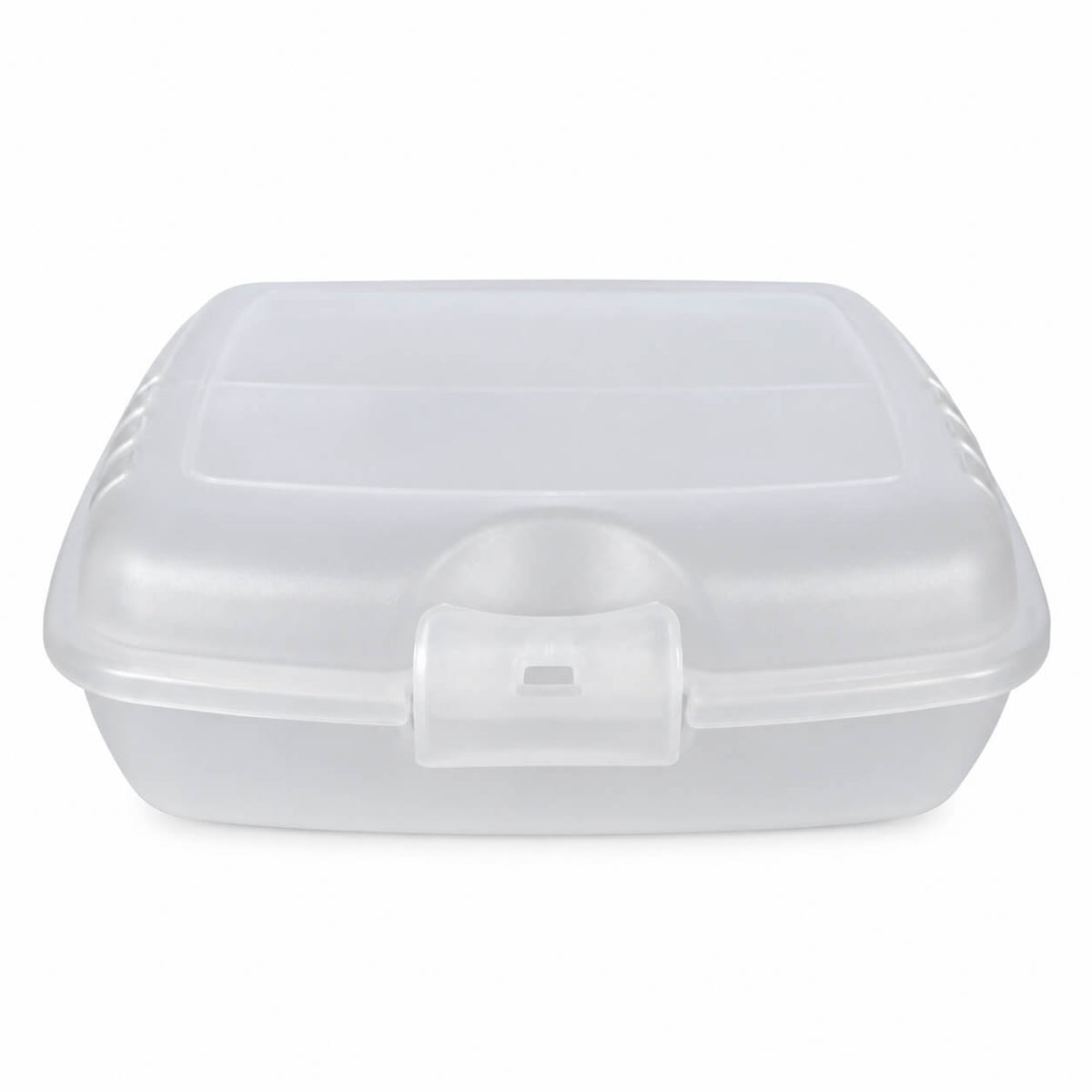 Rotho White Translucent Lunch Box