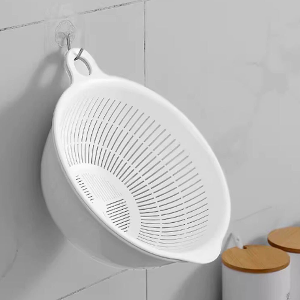 2 in 1 Kitchen Colander Set with Bowl Strainer