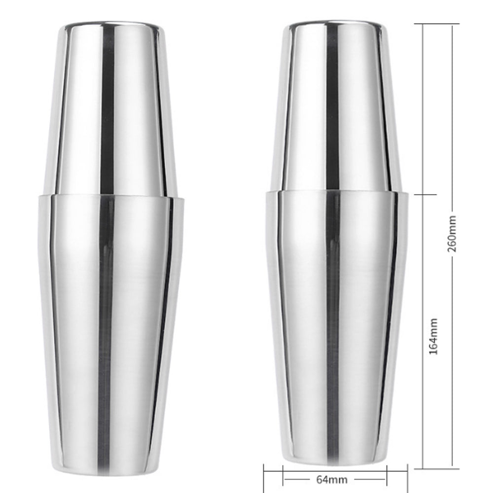 Multifunctional Shaker for Home Cocktails (800/600 ml)