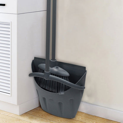 Danny Home 2-Pcs Compact Dustpan & Broom Set