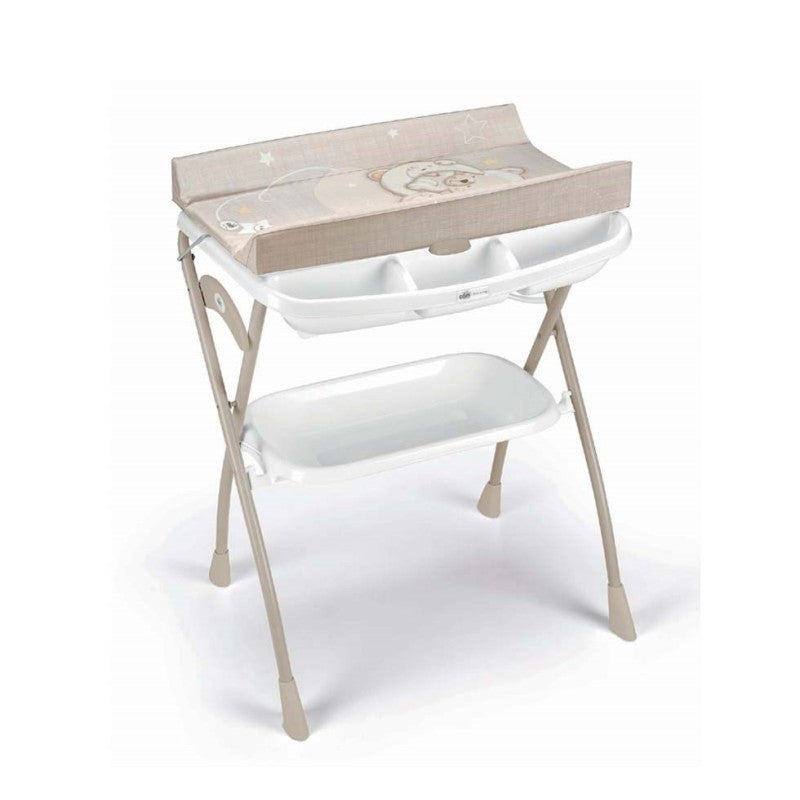 Volare Baby Bath Tub with Changing Mat & Stand
