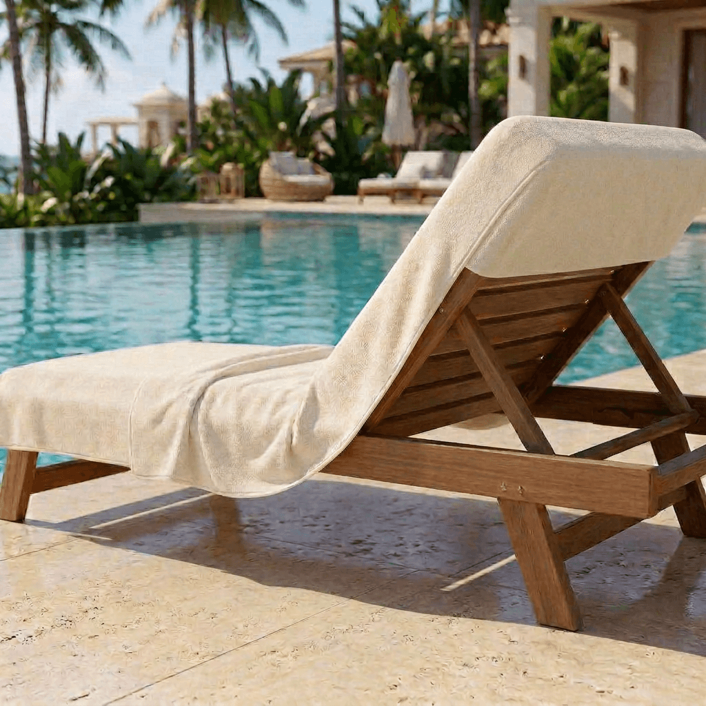 Hooded Pool Towel 190 x 65 cm