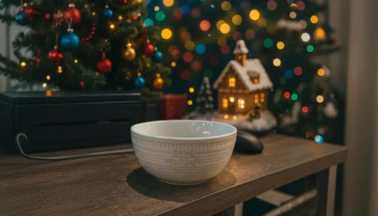Holiday Elegance-Christmas Bowl