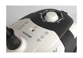 Bagged Vacuum Cleaner,Beige,Silent,1 Textile & Paper Bag, Metal Brush, 2400W