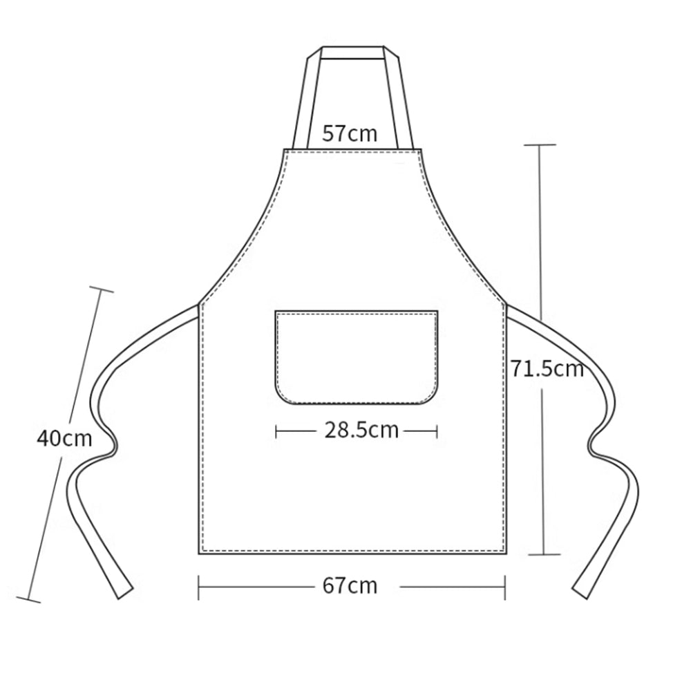 Andeya Kitchen Apron Waterproof Cooking Clothing Accessories